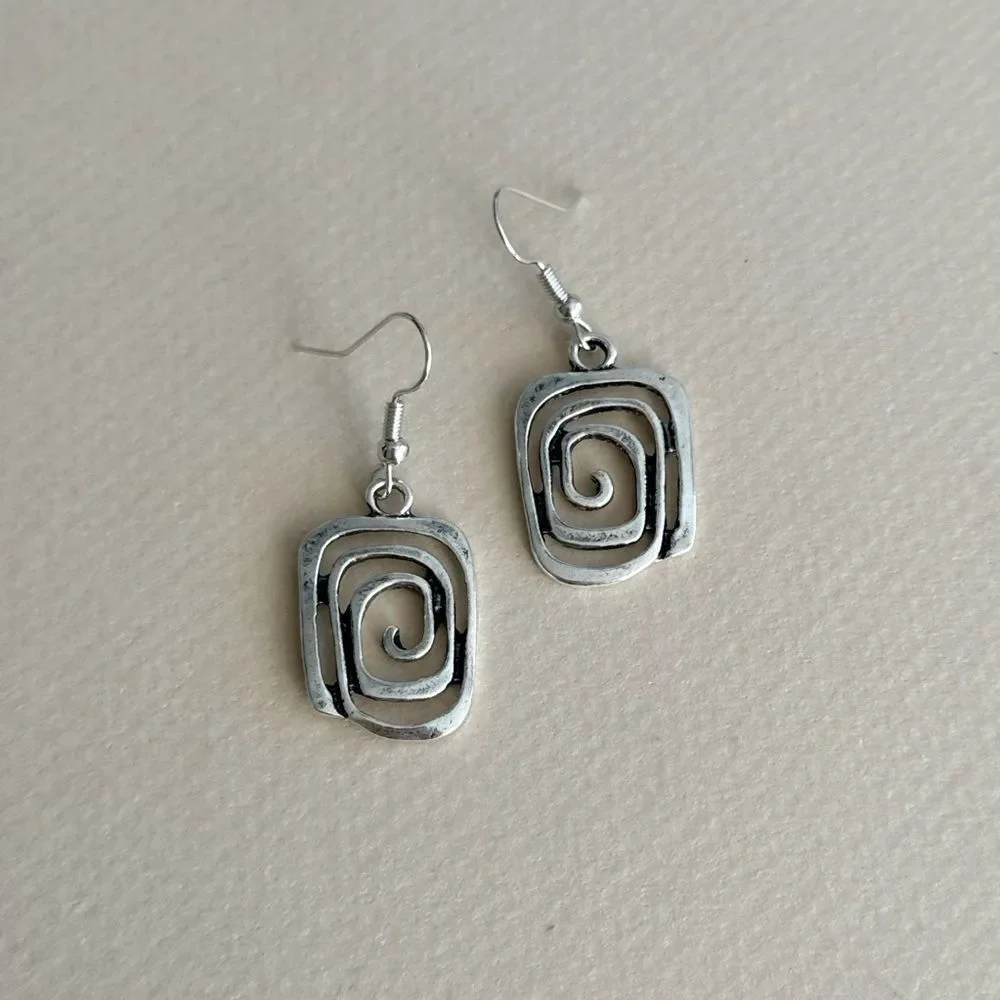 Boho Swirl Earrings #2045